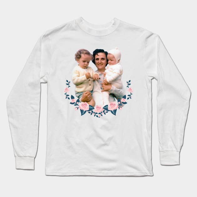 St. Gianna Molla Long Sleeve T-Shirt by alinerope